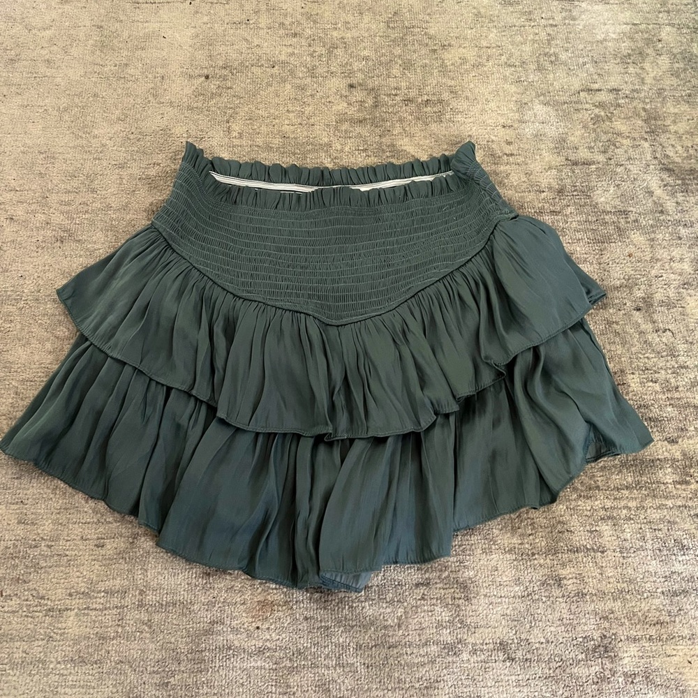 Mustard Seed green skirt. size small